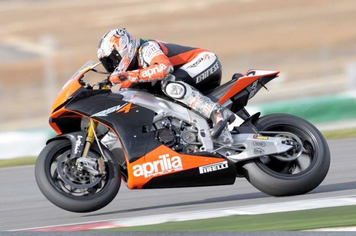 Max Biaggi (Portimao test)